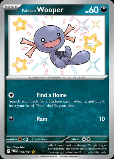 Paldean Wooper #180
