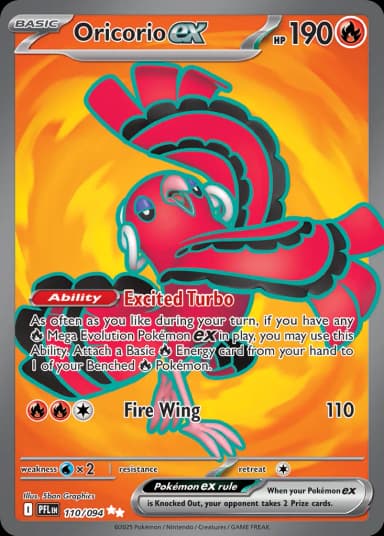 Oricorio ex #110