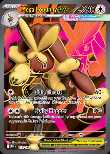 Mega Lopunny ex #115