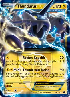 Thundurus EX #38
