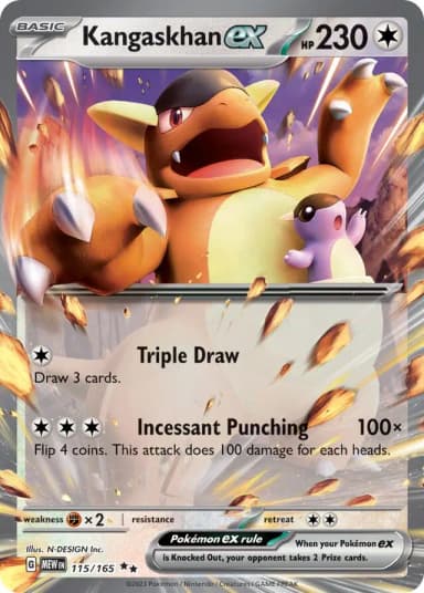 Kangaskhan ex #115