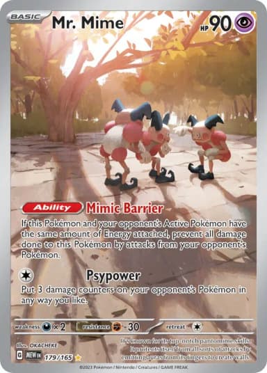 Mr. Mime #179
