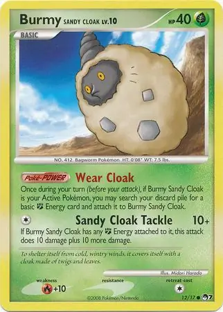 Burmy Sandy Cloak #12