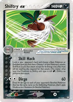 Shiftry EX #97