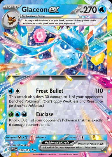 Glaceon EX [Holiday Calendar] #26