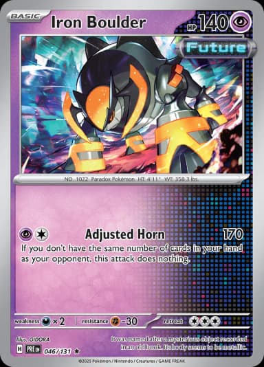 Iron Boulder [Master Ball] #46