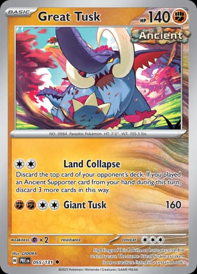 Great Tusk [Master Ball] #55