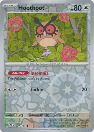 Hoothoot [Master Ball] #77