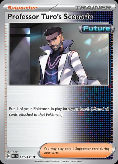 Professor Turo's Scenario [Poke Ball] #121