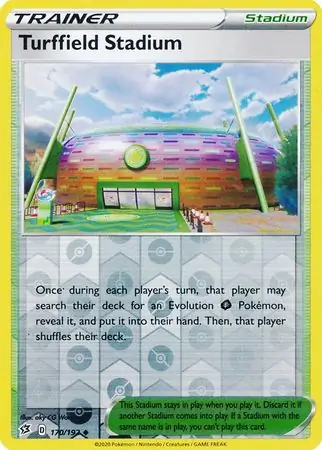 Turffield Stadium [Reverse Holo] #170