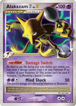 Alakazam LV.X #103