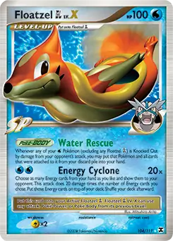 Floatzel GL LV.X #104