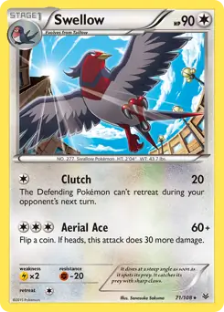 Swellow [Reverse Holo] #71