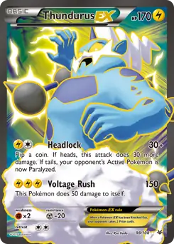 Thundurus EX #98