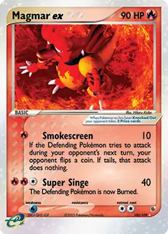Magmar EX #100