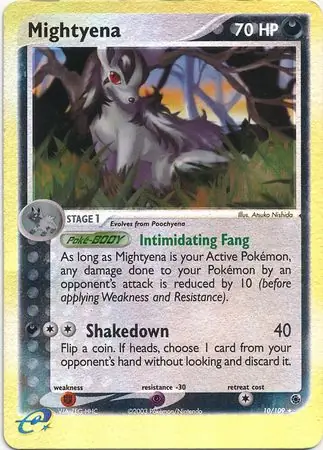 Mightyena [Reverse Holo] #10