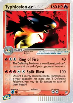 Typhlosion EX #99