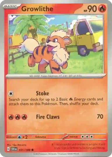 Growlithe #31