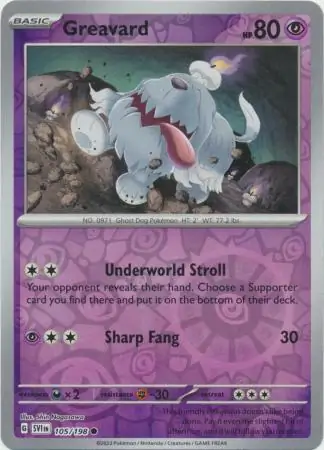 Greavard [Holo] #105