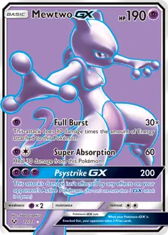 Mewtwo GX #72