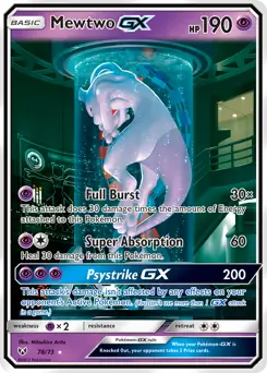 Mewtwo GX #78