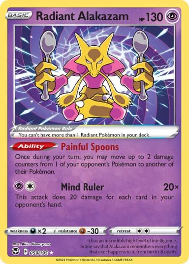 Radiant Alakazam #59