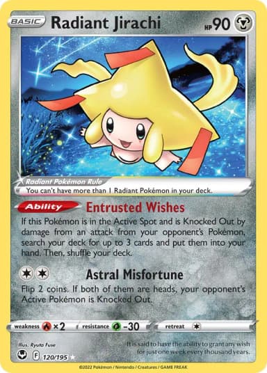 Radiant Jirachi [Holo] #120
