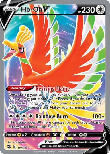 Ho-oh V #187