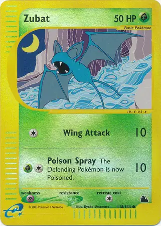 Zubat [Reverse Holo] #118