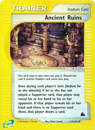 Ancient Ruins [Reverse Holo] #119
