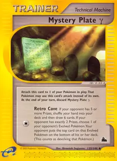 Mystery Plate [Reverse Holo] #135