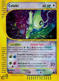 Celebi [Reverse Holo] #145