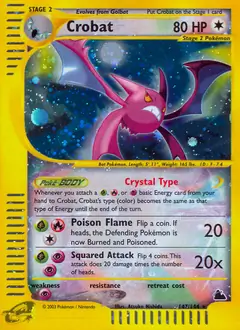 Crobat [Reverse Holo] #147