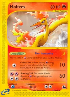 Moltres [Reverse Holo] #21