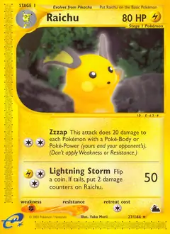 Raichu [Reverse Holo] #27