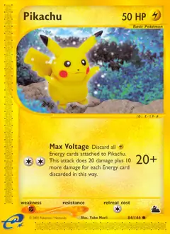 Pikachu [Reverse Holo] #84