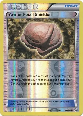 Armor Fossil Shieldon #98