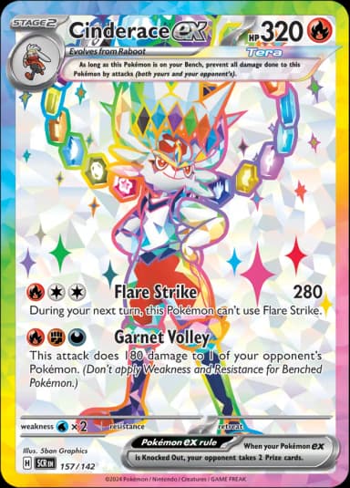 Cinderace ex #157