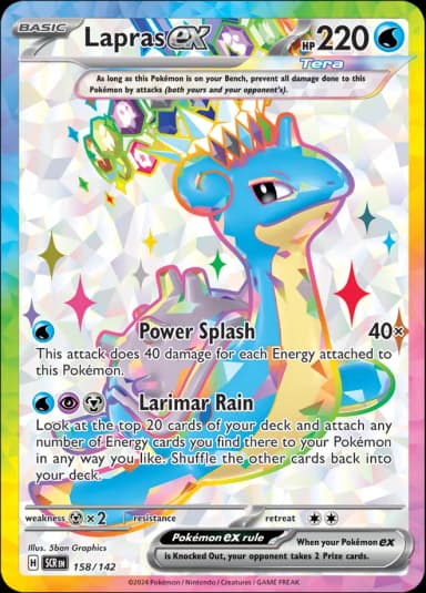 Lapras ex #158