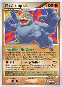 Machamp LV. X #98