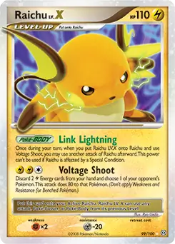 Raichu LV. X #99