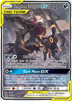 Umbreon & Darkrai GX #SM241