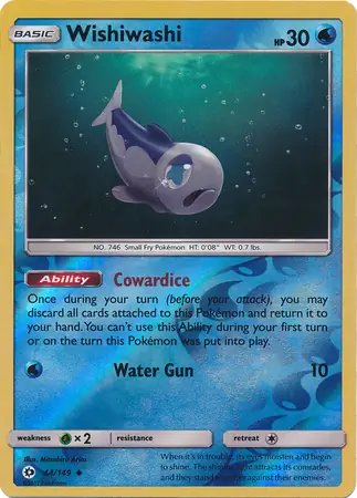Wishiwashi [Reverse Holo] #44