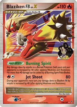 Blaziken FB LV. X #142