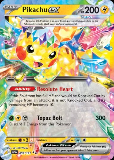 Pikachu Ex [Prize Pack] #57