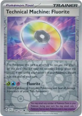 Technical Machine: Fluorite [Reverse Holo] #188