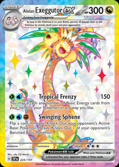 Alolan Exeggutor ex #225