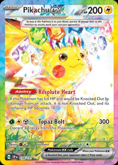 Pikachu ex #238