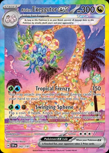 Alolan Exeggutor ex #242