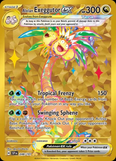 Alolan Exeggutor ex #248